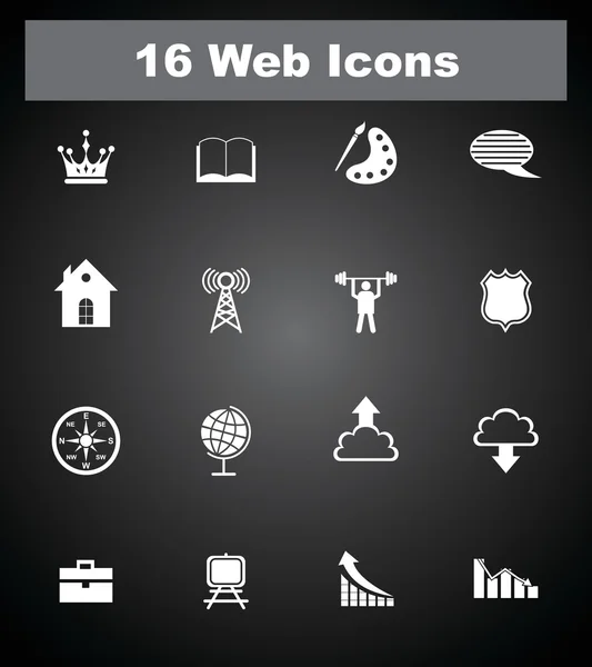 Sehr hässliche Web-Icons. Folge 10. — Stockvektor