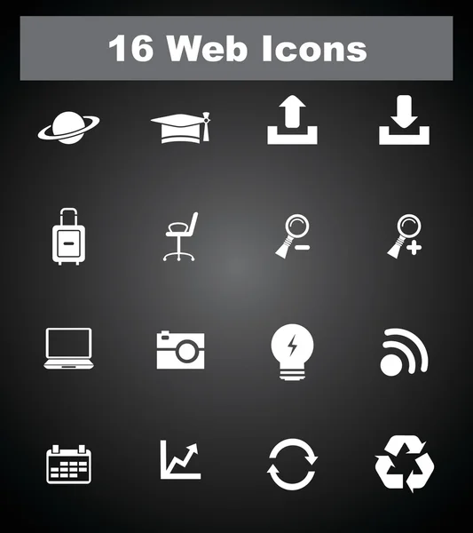 Sehr hässliche Web-Icons. Folge 10. — Stockvektor