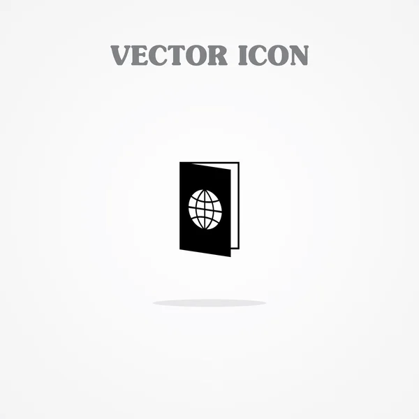 Ikona služby Passport — Stockový vektor