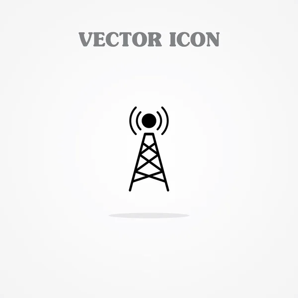 ベクトル ネットワーク タワー — ストックベクタ