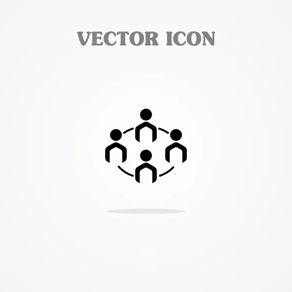 Icono del equipo — Vector de stock