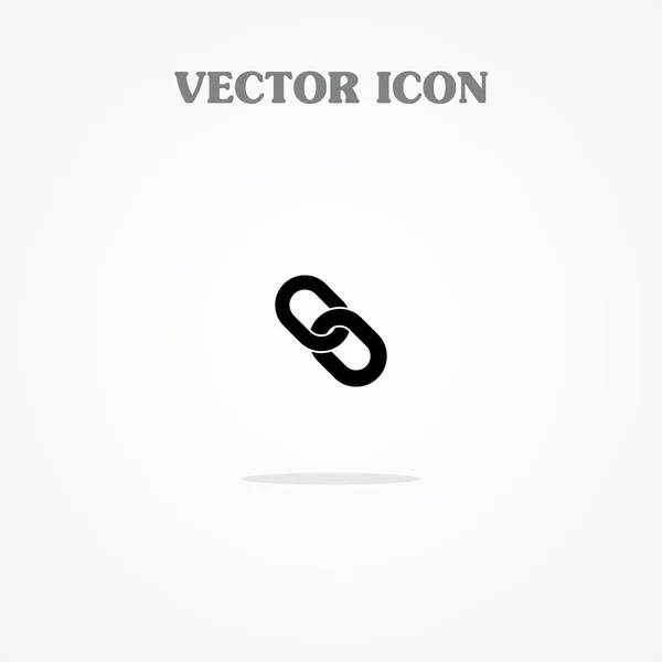 Enlace icono signo — Vector de stock