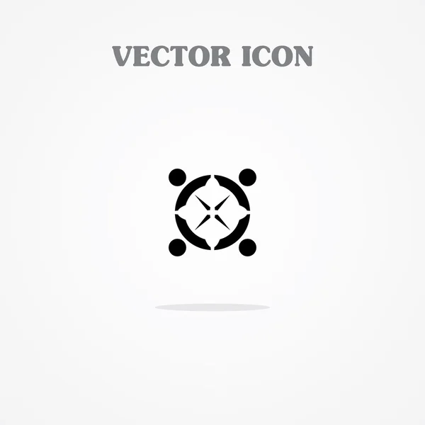 Gente icono del equipo — Vector de stock