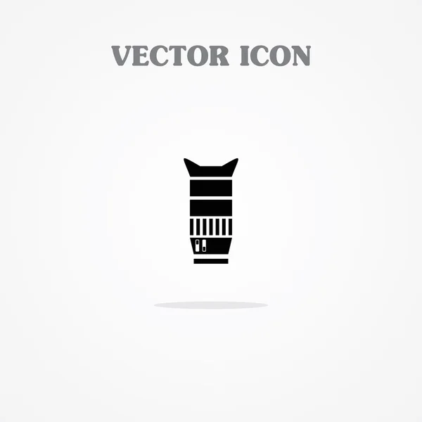 Cameralens pictogram — Stockvector