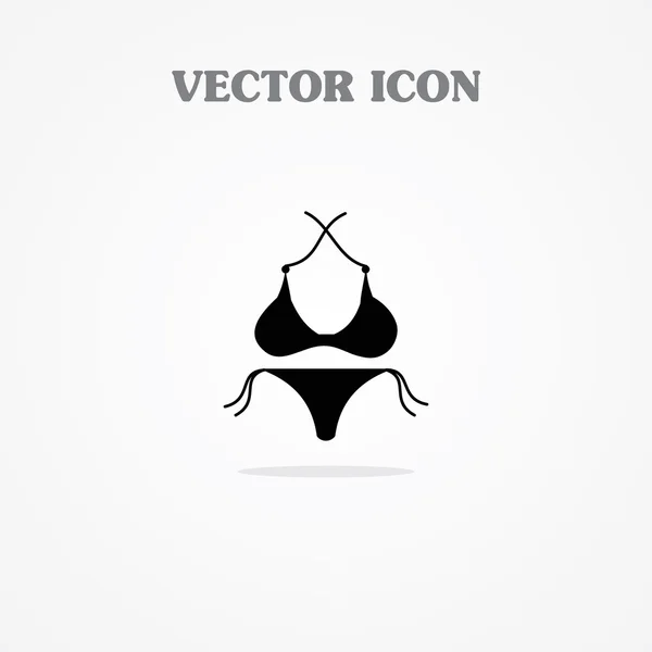Icona di Bikini & Panty — Vettoriale Stock
