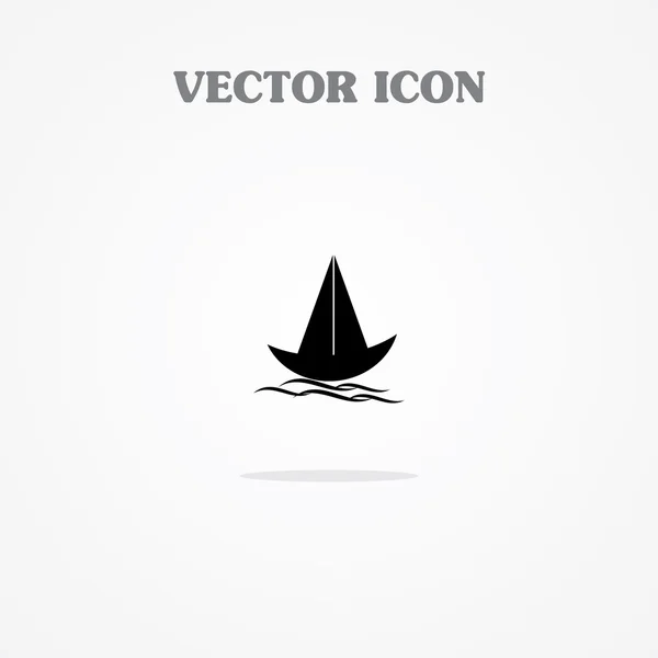 Ícone do barco — Vetor de Stock