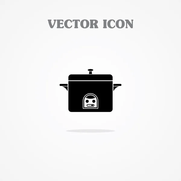 Икона кухонной плиты — стоковый вектор