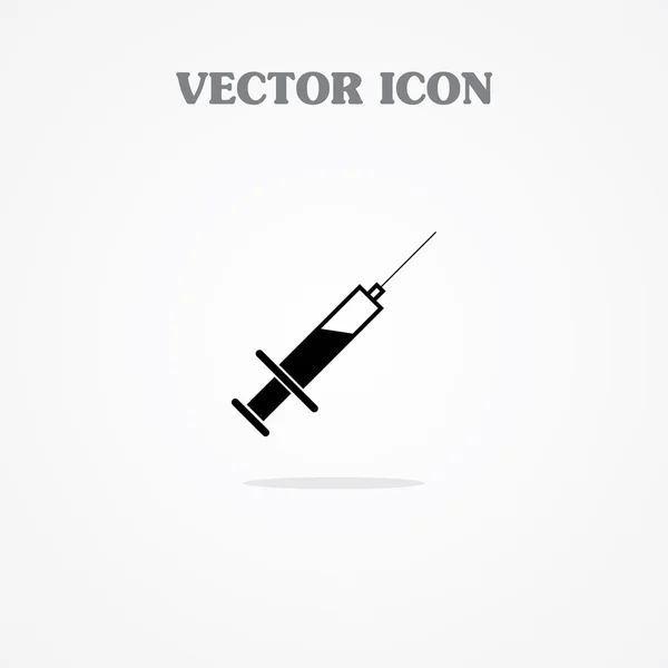 Pictogram injectiespuit — Stockvector