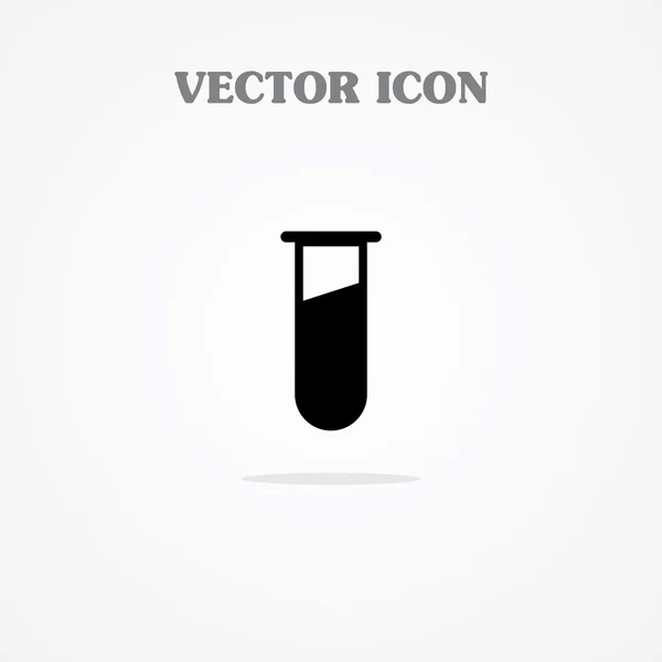 Icône du tube à essai (FIV) ) — Image vectorielle