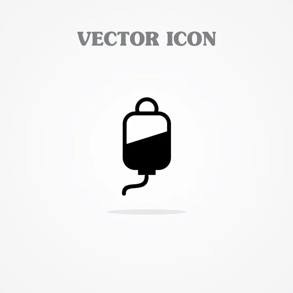 Blod enhet ikon — Stock vektor