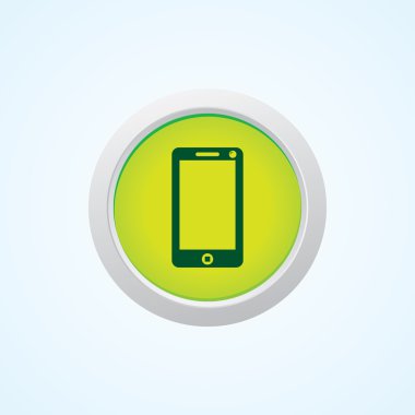 Simge düğmesini akıllı telefon. EPS-10