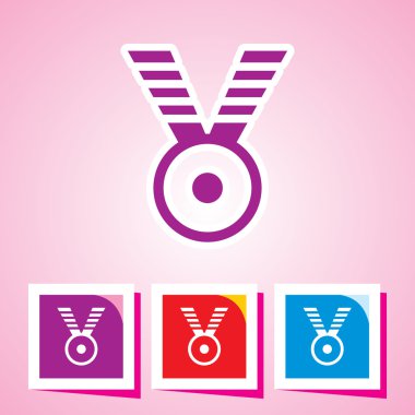 Düzenlenebilir vektör simgesi Madalyası ödülü