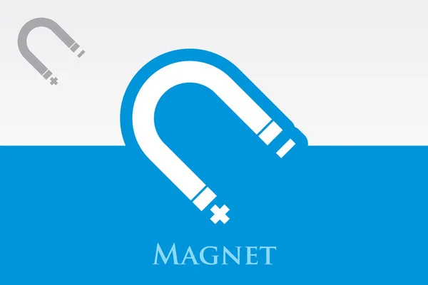 Ikonen för magneten — Stock vektor
