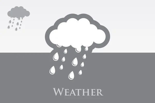 Icône du bulletin météorologique — Image vectorielle