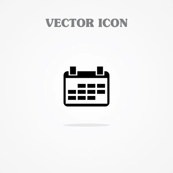 Icône de calandre — Image vectorielle