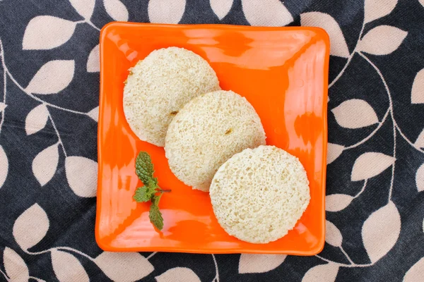 Comida do Sul da Índia à toa Sambar Wada — Fotografia de Stock