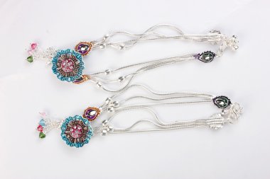 Tasarımcısı Gümüş Alyanslar (Payal Close-Up)