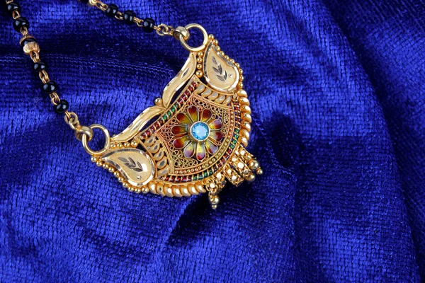 Закри Індійська намисто мангалсутру — стокове фото