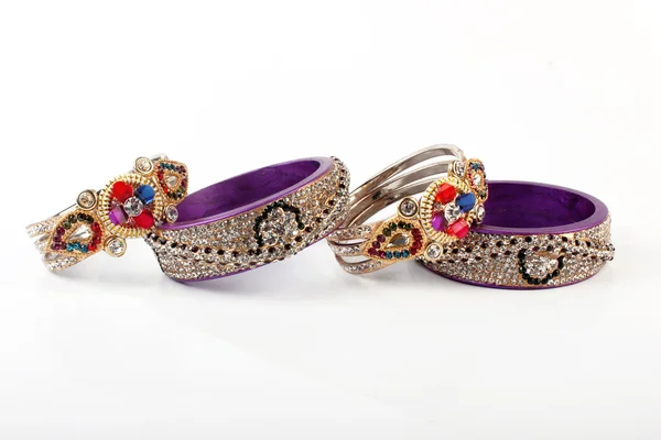 Beaux et très attrayant Bangles. Bracelet indien — Photo