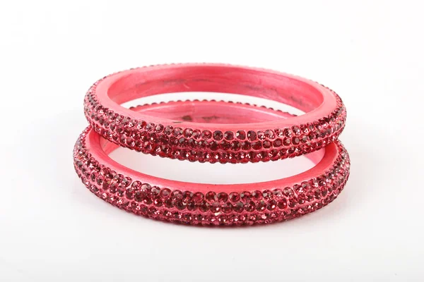 Bellissimi e molto attraenti Bangles. Bracciale indiano — Foto Stock