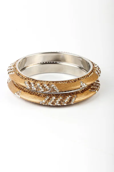 Bellissimi e molto attraenti Bangles. Bracciale indiano — Foto Stock