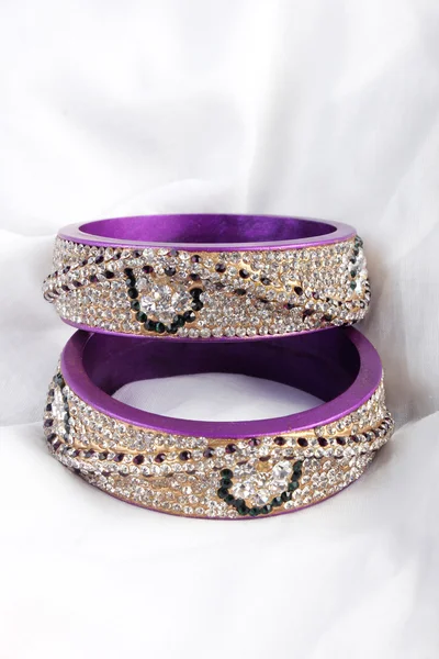 Bellissimi e molto attraenti Bangles. Bracciale indiano — Foto Stock