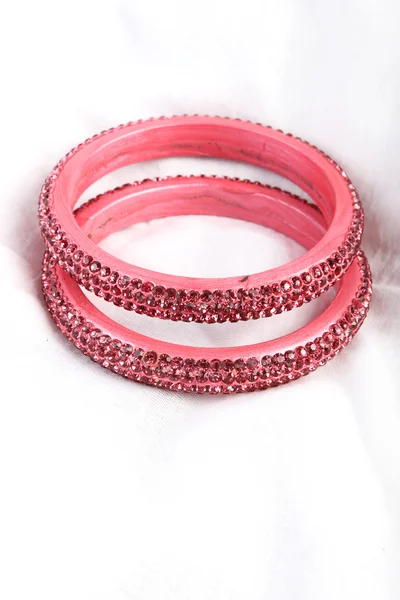 Bellissimi e molto attraenti Bangles. Bracciale indiano — Foto Stock