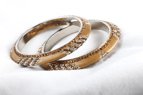 Bellissimi e molto attraenti Bangles. Bracciale indiano — Foto Stock