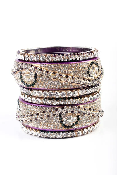 Vackra & mycket attraktiva Bangles. Indiska armband — Stockfoto