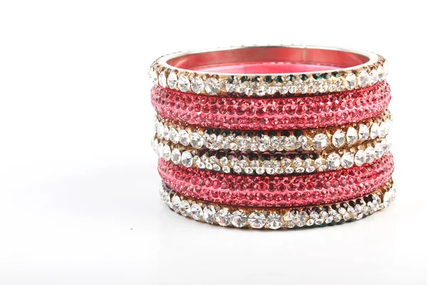 Bellissimi e molto attraenti Bangles. Bracciale indiano — Foto Stock