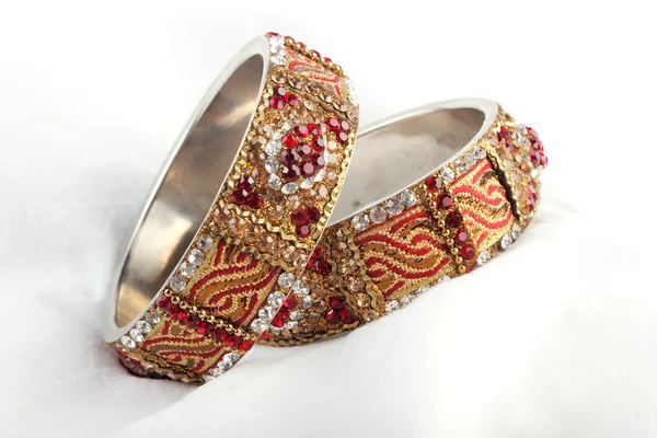 Vackra & mycket attraktiva Bangles. Indiska armband — Stockfoto