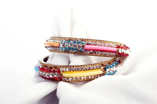 Vackra & mycket attraktiva Bangles. Indiska armband — Stockfoto