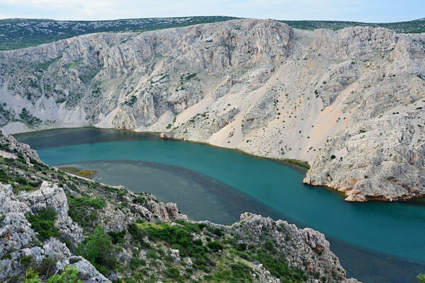 Canyon  Zrmanja in northerm Dalmatia - Croatia