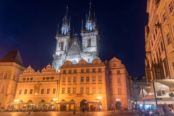 Praga Repubblica Ceca Luglio 2020 Chiesa Parrocchiale Della Madre Dio — Foto Stock