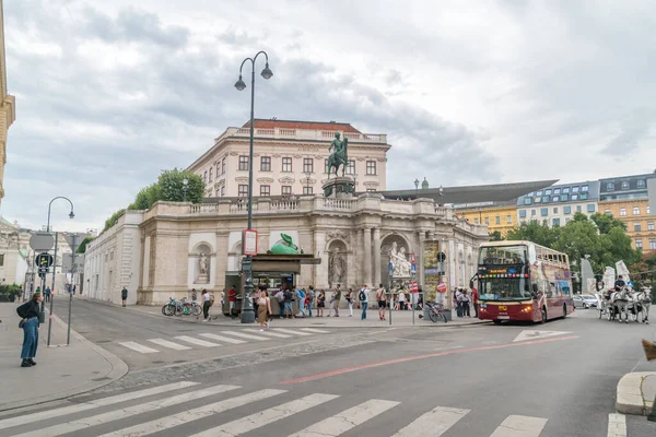 Vienna Austria August 2020 Albertina Art Museum Albertinaplatz — Stock Photo, Image