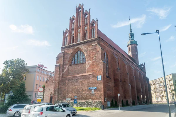 Slupsk Polen September 2020 Sankt Hyacint Kyrka Polska Kosciol Jacka — Stockfoto