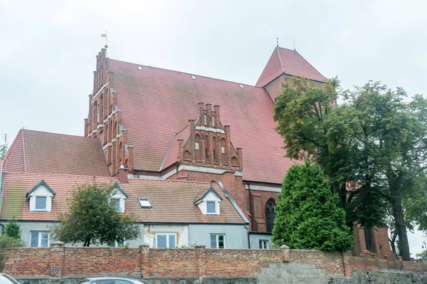 Шайба Польша Сентября 2020 Года Церковь Святых Петра Павла Польском — стоковое фото