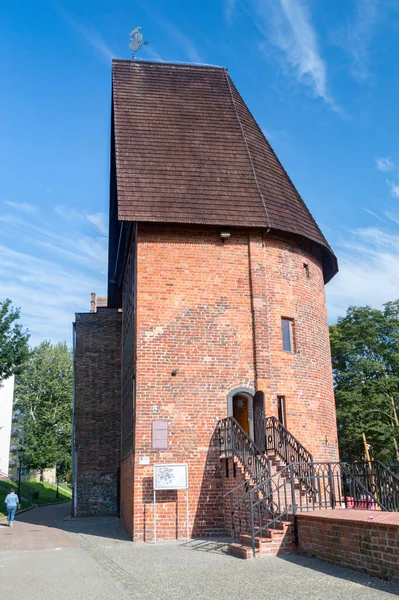 Slupsk Polen September 2020 Heksentoren — Stockfoto