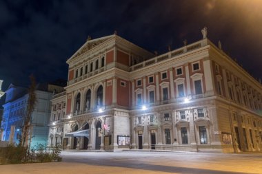 Viyana, Avusturya - 30 Ağustos 2020: Viyana Filarmoni Orkestrası (VPO; Almanca: Wiener Philharmoniker).