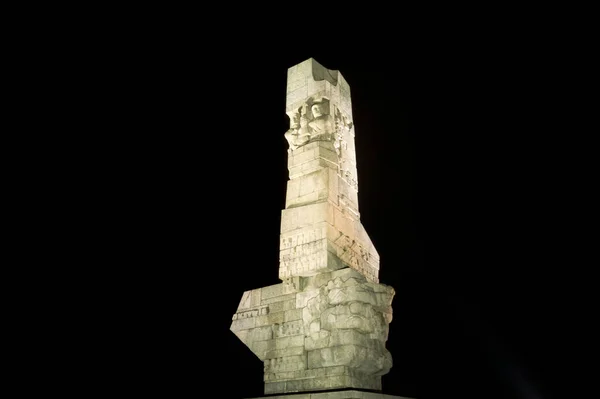 Gdansk Polonia Noviembre 2015 Monumento Westerplatte Memoria Los Defensores Polacos — Foto de Stock