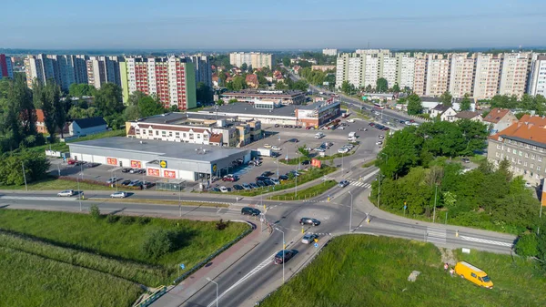 Opole 폴란드 2021 폴란드의 Opole 도시에 도시의 풍경은 모습이다 올챙이는 — 스톡 사진