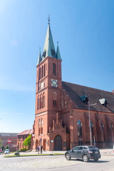 Koscierzyna Polonya Mayıs 2021 Roma Katolik Kilisesi — Stok fotoğraf