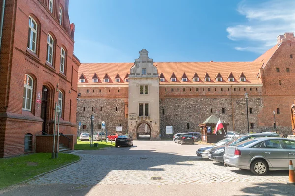 Bytow Polen Mei 2021 Kasteel Bytow Gotisch Teutoonse Kasteel Voormalig — Stockfoto