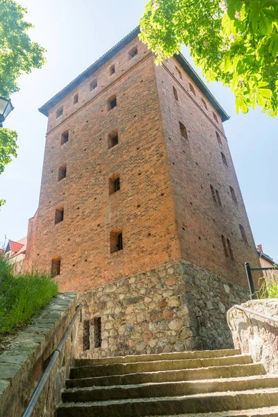 Kasteel Bytow Noord West Bereik Teutoonse Burcht Voormalig Bolwerk Voor — Stockfoto