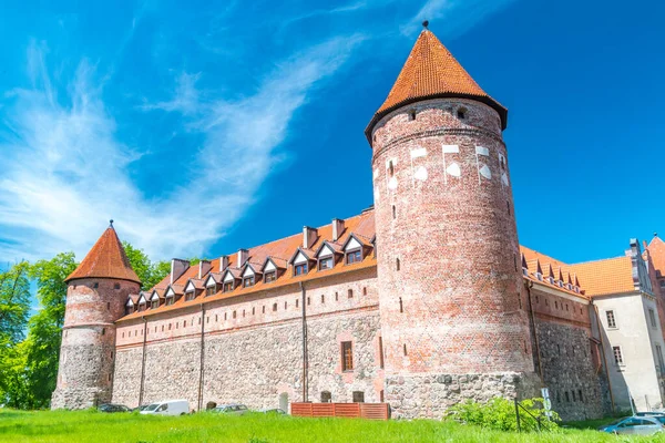 Kasteel Van Het Gotische Teutoonse Kasteel Een Voormalige Vesting Voor — Stockfoto