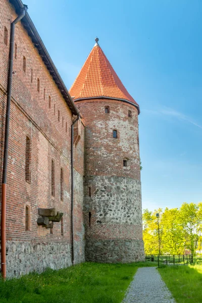 Bytow Polen Mei 2021 Kasteel Bytow Gotisch Teutoonse Kasteel Voormalig — Stockfoto