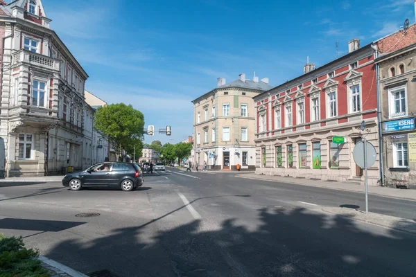 Swiebodzin Polonia Giugno 2021 Street City Center Swiebodzin — Foto Stock