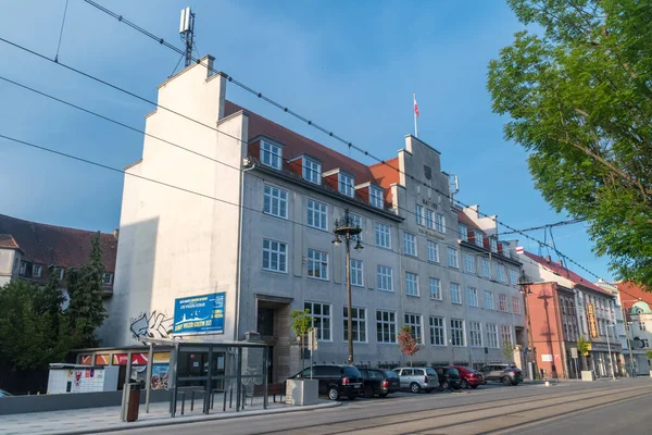 Gorzow Wielkopolski Poland Червня 2021 Building Gorzow Wielkopolski City Hall — стокове фото