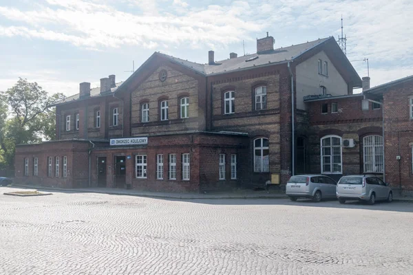 Swiebodzin Poland June 2021 Railway Station Building — 스톡 사진