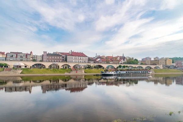 Gorzow Wielkopolski Polônia Junho 2021 Cidade Velha Gorzow Wielkopolski Rio — Fotografia de Stock